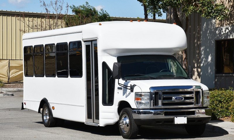 20 Passenger Bus exterior